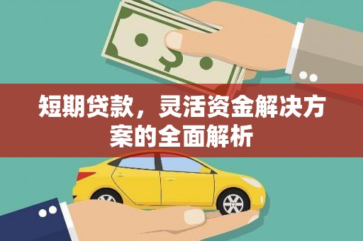 天等短期贷款，灵活资金解决方案的全面解析