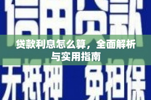 天等贷款利息怎么算，全面解析与实用指南