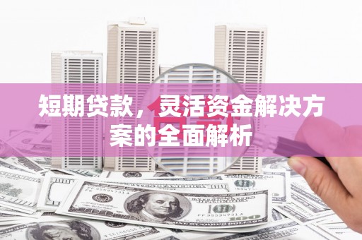 天等短期贷款，灵活资金解决方案的全面解析