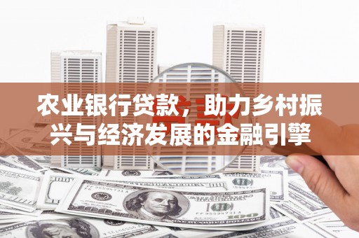 天等农业银行贷款，助力乡村振兴与经济发展的金融引擎