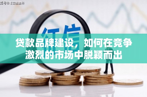 天等贷款品牌建设，如何在竞争激烈的市场中脱颖而出