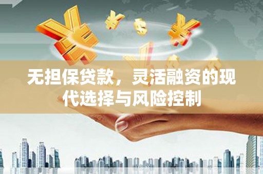 天等无担保贷款，灵活融资的现代选择与风险控制