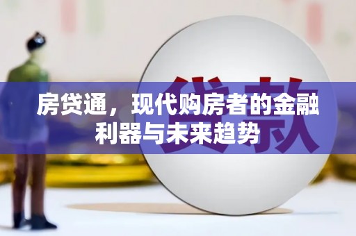 天等房贷通，现代购房者的金融利器与未来趋势