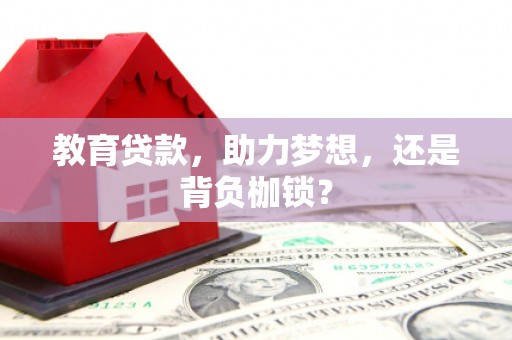 天等教育贷款，助力梦想，还是背负枷锁？