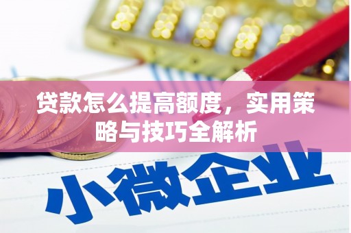 天等贷款怎么提高额度，实用策略与技巧全解析