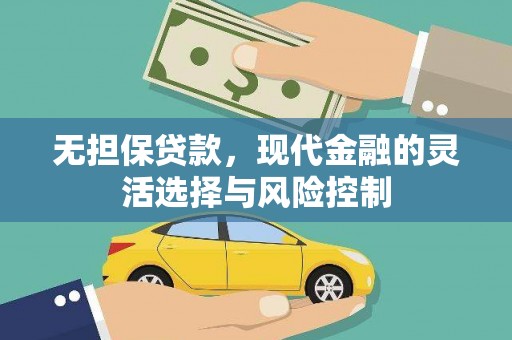 天等无担保贷款，现代金融的灵活选择与风险控制