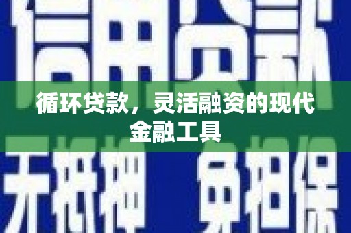 天等循环贷款，灵活融资的现代金融工具