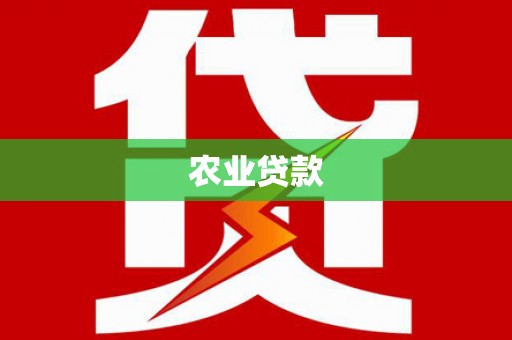 天等农业贷款