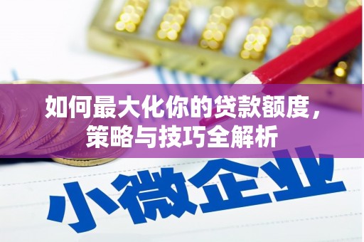 天等如何最大化你的贷款额度，策略与技巧全解析